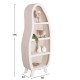 ΡΑΦΙΕΡΑ FB918067 MDF ΣΕ ΥΠΟΛΕΥΚΟ ΧΡΩΜΑ 80x38x196Υεκ.