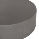 ΤΡΑΠΕΖΙ ΜΕΣΗΣ ΣΤΡΟΓΓΥΛΟ FB96579.01 ΓΚΡΙ FIBER CEMENT Φ90x30Υεκ.