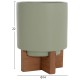 ΣΕΤ 3 ΓΛΑΣΤΡΕΣ ΜΕ TEAK ΒΑΣΕΙΣ FB94685 FIBER CEMENT ΣΕ 3 ΧΡΩΜΑΤΑ