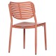 ΚΑΡΕΚΛΑ ΤΡΑΠΕΖΑΡΙΑΣ FB96645.08 ΑΛΟΥΜΙΝΙΟ ΣΕ TERRACOTTA 46x54x78Υεκ