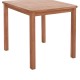 ΤΡΑΠΕΖΙ ΤΕΤΡΑΓΩΝΟ FB918122 ΞΥΛΟ TEAK--ΦΥΣΙΚΟ 80x80x76Υεκ.