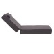 ΜΑΞΙΛΑΡΙ ΞΑΠΛΩΣΤΡΑΣ FB921094.03 OLEFIN ΣΚΟΥΡΟ ΓΚΡΙ ΜΕ FOAM 198x70x20Υεκ