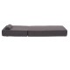 ΜΑΞΙΛΑΡΙ ΞΑΠΛΩΣΤΡΑΣ FB921094.03 OLEFIN ΣΚΟΥΡΟ ΓΚΡΙ ΜΕ FOAM 198x70x20Υεκ