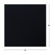ΕΠΙΦΑΝΕΙΑ ΤΡΑΠΕΖΙΟΥ 190 WERZALIT 80X80  ΣΕ ΜΑΥΡΟ ΧΡΩΜΑ FB95231.01