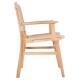ΠΟΛΥΘΡΟΝΑ ΕΣΩΤ. ΧΩΡΟΥ FB99331.01 IGNACIO RUBBERWOOD-ΣΧΟΙΝΙ 61x56x83Υεκ.