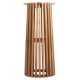 ΒΑΣΗ BAR STAND ΕΣΩΤ.ΧΩΡΟΥ ΜΕΣ.ΥΨΟΥΣ ΣΤΡΟΓΓΥΛΗ FB99857.11 MINDI ΞΥΛΟ ΣΕ ΦΥΣΙΚΟ Φ40x90Υεκ.