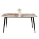 ΤΡΑΠΕΖΙ ΤΡΑΠΕΖΑΡΙΑΣ SINTERED STONE FB98588.03 BROWN-WHITE MARBLE 160x90x76Y εκ.
