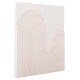ΠΙΝΑΚΑΣ ΤΕΤΡΑΓΩΝΟΣ FB94517 MDF ΣΕ ΥΠΟΛΕΥΚΟ ΧΡΩΜΑ 80x4,5(πάχος)x80Υεκ.