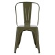 ΚΑΡΕΚΛΑ ΜΕΤΑΛΛΙΚΗ FB98641.43 ΣΕ DARK OLIVE GREEN 44x47x84.5Υεκ.