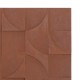 ΠΙΝΑΚΑΣ ΤΕΤΡΑΓΩΝΟΣ FB94524 MDF ΣΕ ΚΑΦΕ ΧΡΩΜΑ 80x5(πάχος)x80Υεκ.