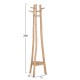 ΚΑΛΟΓΕΡΟΣ ΜΕ 3 ΚΟΛΩΝΕΣ FB94881 ΞΥΛΟ TEAK ΣΕ ΦΥΣΙΚΟ 52x52x200Υεκ.