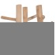 ΚΑΛΟΓΕΡΟΣ ΜΕ 3 ΚΟΛΩΝΕΣ FB94881 ΞΥΛΟ TEAK ΣΕ ΦΥΣΙΚΟ 52x52x200Υεκ.
