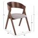 ΣΕΤ ΤΡΑΠΕΖΑΡΙΑΣ 5ΤΜΧ FB921340.01 ΤΡΑΠΕΖΙ ΑΠΟ MDF--ΚΑΡΕΚΛΕΣ ΑΠΟ RUBBERWOOD