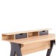 ΓΡΑΦΕΙΟ FB918290 ΜΕΛΑΜΙΝΗ ΣΕ SONAMA-ΓΚΡΙ 120x19-59x75-85,5ΥΥεκ.