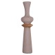ΔΙΑΚΟΣΜΗΤΙΚΟ ΒΑΖΟ ΔΑΠΕΔΟΥ FB94660.05L FIBER CEMENT TAUPE--ΞΥΛΟ ΤΕΑΚ Φ45x172Υεκ