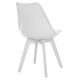 ΚΑΡΕΚΛΑ FB90033.31 ΠΟΛΥΠΡΟΠΥΛΕΝΙΟΥ-PU- ΛΕΥΚH 47,5x55x82 εκ. - 4τμχ