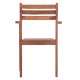 ΠΟΛΥΘΡΟΝΑ FB96358 ΞΥΛΟ TEAK ΣΕ ΦΥΣΙΚΟ--58x58,5x88Υεκ.