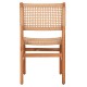 ΚΑΡΕΚΛΑ ΤΡΑΠΕΖΑΡΙΑΣ FB96554 ΞΥΛΟ TEAK ΦΥΣΙΚΟ--ΣΥΝΘ.ΣΧΟΙΝΙ 48x60x84Υεκ.