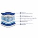 ΣΤΡΩΜΑ POCKET SPRING 120x200 ΔΙΠΛΗΣ ΟΨΗΣ FB9309.08