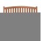 ΠΑΓΚΑΚΙ ΚΗΠΟΥ 2ΘΕΣΙΟ FB96651 ΞΥΛΟ TEAK--ΦΥΣΙΚΟ 120x60x95Υεκ.
