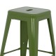 ΣΚΑΜΠΟ ΜΕΣΑΙΟΥ ΥΨΟΥΣ ΜΕΤΑΛΛΙΚΟ FB98573.53 ΣΕ LIGHT OLIVE GREEN 43x43x67Υεκ.