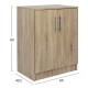 ΠΑΠΟΥΤΣΟΘΗΚΗ ΝΤΟΥΛΑΠΙ FB92206.02 ΜΕΛΑΜΙΝΗ SONAMA 60X40,5X80Υεκ.