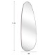 ΚΑΘΡΕΠΤΗΣ ΤΟΙΧΟΥ FB94486.02 ΜΕ ΠΛΑΙΣΙΟ MDF ΣΕ GREY MARBLE ΧΡΩΜΑ 49x140Υεκ.