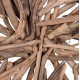 ΦΩΤΙΖΟΜΕΝΟ ΔΙΑΚΟΣΜΗΤΙΚΟ ΤΟΙΧΟΥ FB94422 DRIFTWOOD ΜΕ ΤΑΙΝΙΑ LED Φ90x7(πάχος)εκ.