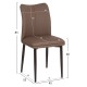 ΣΕΤ ΤΡΑΠΕΖΑΡΙΑΣ 7ΤΜΧ FB921362 ΚΕΡΑΜΙΚΟ TOP/MDF ΠΟΔΙΑ--PU ΚΑΦΕ/ΜΕΤΑΛ.ΠΟΔΙΑ