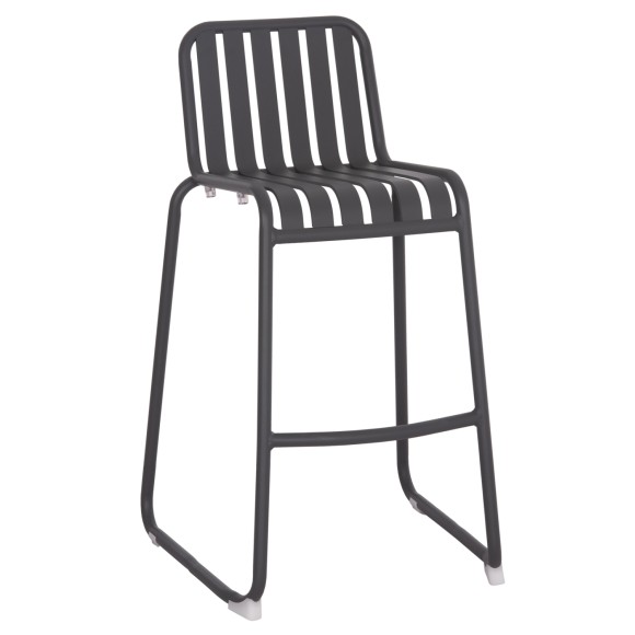 ΣΚΑΜΠΟ ΜΠΑΡ ΑΛΟΥΜΙΝΙΟΥ FB96341.01 ΓΚΡΙ 47x56,5x98,5Υεκ.