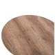 ΤΡΑΠΕΖΙ ΣΑΛΟΝΙΟΥ FB918028 MDF ΣΕ ΦΥΣΙΚΟ ΧΡΩΜΑ ΞΥΛΟΥ Φ80x45,5Υεκ.