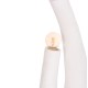 ΔΙΑΚΟΣΜΗΤΙΚΟ ΦΩΤΙΣΤΙΚΟ ΔΑΠΕΔΟΥ FB94702.02 FIBER CEMENT-ΛΕΥΚΟ 50x43x145Υεκ