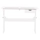 ΓΡΑΦΕΙΟ/ΣΧΕΔΙΑΣΤΗΡΙΟ FB918289 MDF ΣΕ ΛΕΥΚΟ 109x55x87,5Υεκ