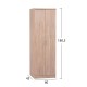 ΠΑΠΟΥΤΣΟΘΗΚΗ ΞΥΛΙΝΗ ΜΕ 6 ΡΑΦΙΑ 60X43X180.5εκ. SONAMA FB92379.02