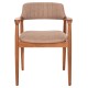 ΠΟΛΥΘΡΟΝΑ FB918259 TEAK WOOD ΜΕ ΣΑΜΠΑΝΙ ΥΦΑΣΜΑ 57x52x76Υεκ.