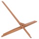 ΠΟΛΥΘΡΟΝΑ LOUNGE ΠΤΥΣΣΟΜΕΝΗ FB918112 ΞΥΛΟ TEAK--ΦΥΣΙΚΟ 61x88.5x89Υεκ.