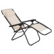 ΠΟΛΥΘΡΟΝΑ RELAX FB95095.12 ΜΠΕΖ TEXTILENE-ΜΑΥΡΟ ΜΕΤΑΛΛΟ 67x145x110Υεκ.