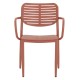 ΠΟΛΥΘΡΟΝΑ ΤΡΑΠΕΖΑΡΙΑΣ FB96644.08 ΑΛΟΥΜΙΝΙΟ ΣΕ TERRACOTTA 58x52x78Υεκ