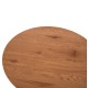 ΣΕΤ 2ΤΜΧ ΤΡΑΠΕΖΙΑ ΣΑΛΟΝΙΟΥ FB921083 MDF ΦΥΣΙΚΟ ΞΥΛΟΥ Φ80εκ & Φ45εκ