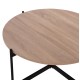 ΣΕΤ 2ΤΜΧ ΤΡΑΠΕΖΙΑ ΣΑΛΟΝΙΟΥ FB921089.02 MDF ΣΟΝΑΜΑ Φ80εκ & Φ50εκ