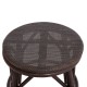 ΣΚΑΜΠΟ ΑΛΟΥΜΙΝΙΟΥ FB96285.01 BAMBOO LOOK ΚΑΦΕ-TEXTILENE ΚΑΦΕ Φ36x46Υεκ.