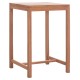ΤΡΑΠΕΖΙ ΜΠΑΡ ΤΕΤΡΑΓΩΝΟ FB918113 ΞΥΛΟ TEAK ΣΕ ΦΥΣΙΚΟ 70x70x105Υεκ.