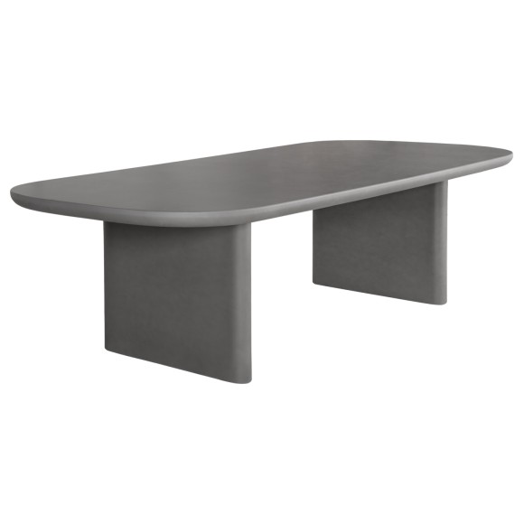 ΤΡΑΠΕΖΙ ΤΡΑΠΕΖΑΡΙΑΣ FB96600.01 ΓΚΡΙ FIBER CEMENT 240x100x75Υεκ.