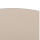 ΤΡΑΠΕΖΙ ΤΡΑΠΕΖΑΡΙΑΣ ΣΤΡΟΓΓΥΛΟ FB96583.02 ΜΠΕΖ FIBER CEMENT Φ120x73Υεκ