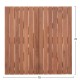 ΕΠΙΦΑΝΕΙΑ ΤΡΑΠΕΖΙΟΥ ΤΕΤΡΑΓΩΝΗ FB918136 ΞΥΛΟ TEAK--ΦΥΣΙΚΟ 70x70x4(πάχος)εκ.