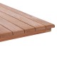 ΕΠΙΦΑΝΕΙΑ ΤΡΑΠΕΖΙΟΥ ΤΕΤΡΑΓΩΝΗ FB918136 ΞΥΛΟ TEAK--ΦΥΣΙΚΟ 70x70x4(πάχος)εκ.