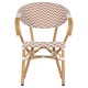 ΠΟΛΥΘΡΟΝΑ BAMBOO LOOK FB95861.03 ΚΑΦΕ-ΛΕΥΚΟ 58.5x58x82Υεκ.