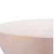 ΤΡΑΠΕΖΙ ΣΑΛΟΝΙΟΥ ΣΤΡΟΓΓΥΛΟ FB918162.02 FIBER CEMENT ΣΕ ΛΕΥΚΟ--Φ92x49Υεκ.