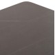 ΤΡΑΠΕΖΙ ΤΡΑΠΕΖΑΡΙΑΣ FB96557.01 ΓΚΡΙ ΑΛΟΥΜΙΝΙΟ & SINTERED STONE TOP 180x90x74Υεκ