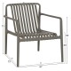 ΠΟΛΥΘΡΟΝΑ LOUNGE ΕΞΩΤ.ΧΩΡΟΥ FB96626.05 OLIVE GREEN ΠΟΛΥΠΡΟΠΥΛΕΝΙΟ 67x75x75Υεκ